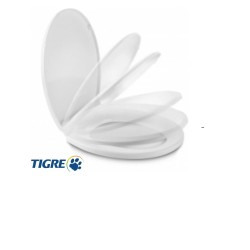 TIGRE ASSENTO PP SMART OVAL SOFTCLOSE BR